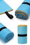Unisex Microfiber Pool Towel 80X130 cm Soft Textured Sea Bath Sports Towel Large Size Beach Towel - 5