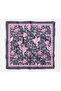 55X55 Lila Bird Garden Bandana/ Scarf - 2