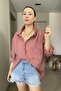 Oversize Pocketed Premium Shirt - 3
