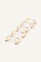 Women's Gold Color 5-Piece Hoop Earring Set H7455Axns - 2