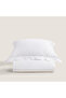 Plum 100% Cotton Double Duvet Cover Set 200X220 cm White - 6