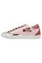 Women's Vegan Leather Pink Sneakers - Peak Design - 6
