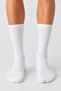 Unisex Cotton Half Towel Sports Socks, Pack of 2 White - 2