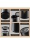 Upgraded 2-in-1 Bakhoor Burner High Quality Electronic With or without Charcoal, Oud Incense Holder Black - 3
