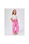 Girls' Embroidered Flower Decorated Muslin Set