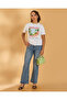 Women White Guana Bay Graphic T-Shirt - 5