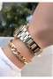 Women's Wristwatch - Adjustable Steel Band - Comes with a Bracelet Gift - 4