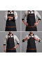 Barista Waiter Apron – Professional Cafe Apron with Leather Straps - 4