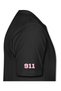 Women's Oversize T-Shirt - Pink Porsche 911 Gt3 Rs Sports Car Back Print T-Shirt, Pink Aesthetic Clothing with Logo on Sleeve and Chest Boyfriend - 2