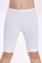 6-Piece Girls' Above-Knee Leggings Assortment Pack with White Options, Cotton Soft Comfortable Fit - 2