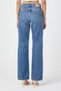 Light Blue High Waist Straight Fit Jean Women's Trousers - Modern Cut & Comfortable Fit - 8