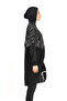 Sport Lycra Full Covered Hijab Swimsuit 6298 Black08 - 3