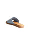 Eliza Baby Blue Genuine Leather Women's Slippers - 4