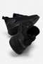 Side Striped Knitwear Children's Sports Shoes Black Black - 3