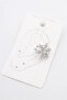 Stoned Cartilage Earrings - Silver