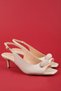 Women's Genuine Leather Thin Stiletto Heeled Evening Dress Shoes Brgl.6153 Beige Patent Leather - 2
