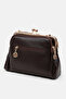 Women's Brown Scholar Multi-Compartment Classa Leather Hand, Shoulder and Crossbody Bag - 4