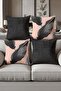 Digital Printed Soft Textured 4-Piece Throw Pillow Cover Set Krl0174