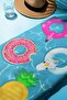 Digital Printing Beach Towel 80 X 160 cm Peshtamal Hvl0276 - 2