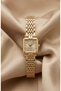 Vintage Women's Steel Watch Gold Color Square Case Old Money Luxury Elegant Stylish Women's Wristwatch |   Limited Edition 2026 - 6