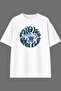 Find Your Design Pre-Printed White Oversize T-Shirt