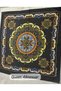 Ethnic Bohemian Mandala Patterned Neck Hair Bag Belt Accessory Cotton Fabric Kerchief Scarf Bandana Black - 4