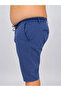 Large Size Elastic Waist Lace-Up Zippered Side Pocket Lycra Men's Shorts - 6