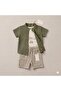 Muslin 2-Piece Baby Boy Summer Set - 100% Cotton - 2