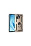 Mi 11 Lite Compatible Case Sofia Ringed Silicone Cover - Gold