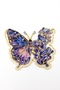 Van Gogh - Irises Artistic Butterfly Paperclip Type Metal Bookmark Ay115 - 3