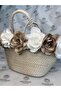 Elara |   Floral Straw Women's Bag Summer Handbag - 3