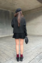 Oversize Turtleneck Sweater and Skirt Women's Knitwear Set - 5