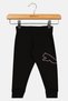 Toddlers Girl Brand Logo Outdoor Sweatpants, Black - 2