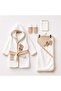 Unisex Baby Bathrobe Set 100% Cotton Embroidered Newborn Bath Towel Set 0-2 Years Boxed Gift - 3