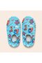 Non-Slip Sole Children's Sea Shoes Baby Pool Booties Breathable Swimsuit Fabric - 8