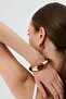 Coffee Gold Detailed Bracelet