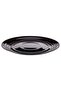 NÄTBARB Plate, black, 24 cm