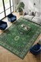 Decorative Carpet Non-Slip Base Stain-Resistant Washable Rug Custom Size Living Room Carpet 3025-1