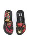 Men Blockbuster II Slipper, Black and Pink and Yellow - 4