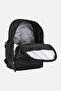 Men Brand Logo Backpack, Black - 3