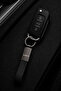 Kia Keychain Shiny Metal & Leather – Double-Sided Logo, Premium Stylish Design, 12 X 2 cm Size, Car Accessory - 3