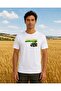 John Deere Tractor Printed Crew Neck T-Shirt -Tm2074 - 4