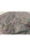 Cenk and Handmade Embroidered Embroidery, Yemeni, Mevlit Coverlet with 4 Edges Embroidered