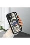 iPhone 11 Compatible High Quality Cartoon Printed Impact Resistant Black Silicone Case
