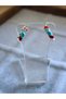 Minimal Twist Hoop Earrings, Colorful Enamel Detail, Xuping - 3