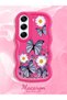 Tecno Camon 40 Compatible Case Camera Protector Red Silicone Couple Phone Case Butterfly Pattern - 2
