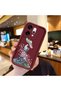 Oppo Reno 14 Pro 5g Compatible Case Camera Protector Burgundy Silicone Couple Phone Case Girl Pattern