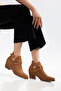 Women's Western Cowboy Suede Open-Back Summer Boots