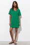 V-Neck Flowy Comfortable Fit Modal Dress