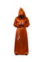 Halloween Sorcerer Costume Adult Orange
